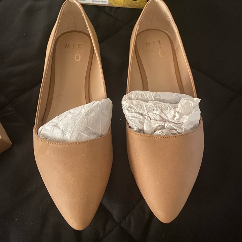 Mix No. 6 Tan Women's Flats